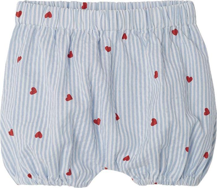 Image du produit Vertbaudet Ensemble bébé en seersucker : robe, short & serre-tête (92)