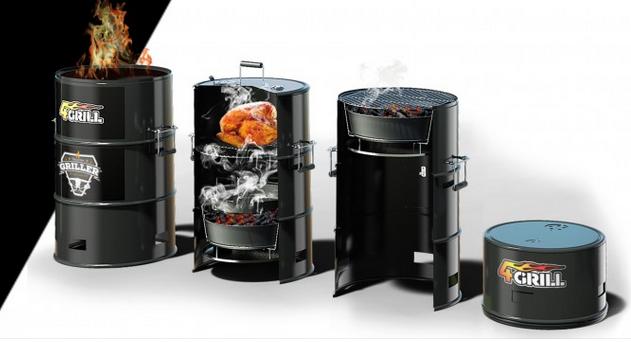 Actual product image FireKing BATAVIA 4Grill 4in1 BBQ (52.80 cm)