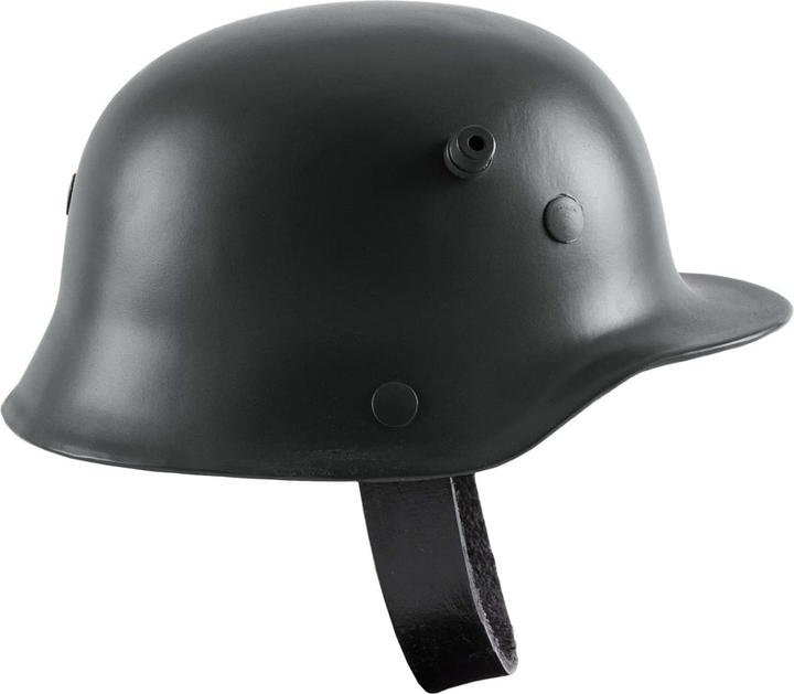 Actual product image Battle Merchant Miniature German M16 steel helmet with stand