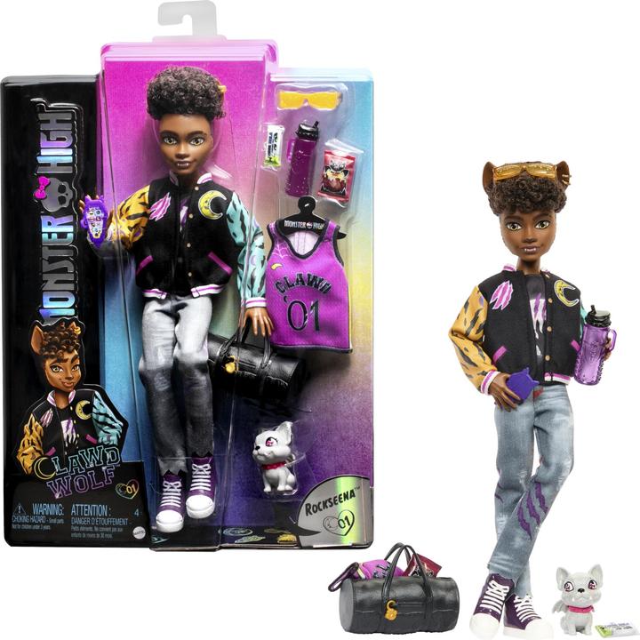 Produktbild Monster High - Doll with Pet - Clawd