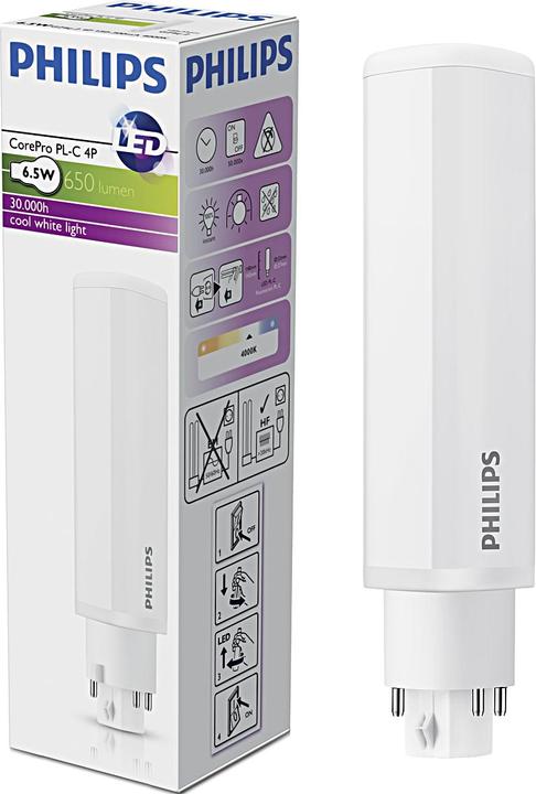 Image du produit Philips Professional CorePro (G24q-3, 9 W, 950 lm, 1 x, F)