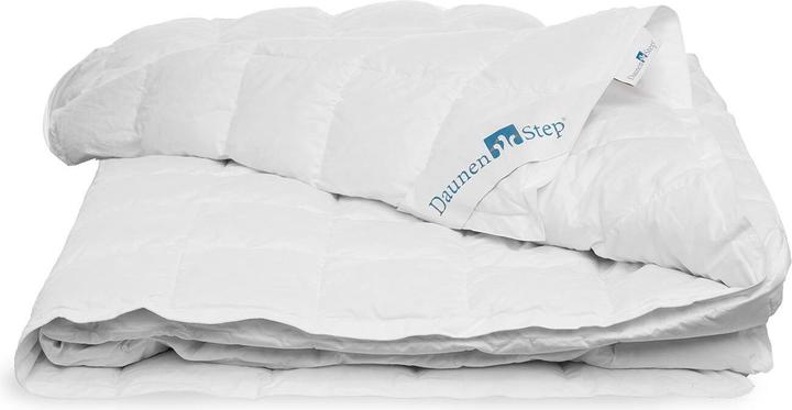 Produktbild DaunenStep Daunendecke Meran leicht, Füllung: 100% Gänsedaunen (240 g, 155 x 220 cm)