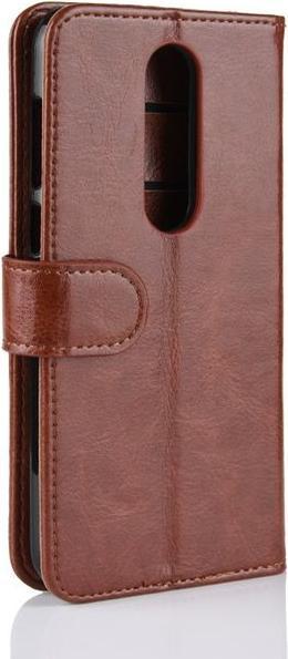 Actual product image MU Classic Crazy Horse II Leather Bookcover Series (Nokia 6.1 Plus)