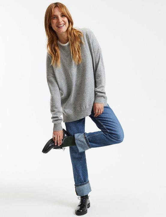 Produktbild La Redoute Collections Kaschmir-Pullover mit rundem Ausschnitt (S)