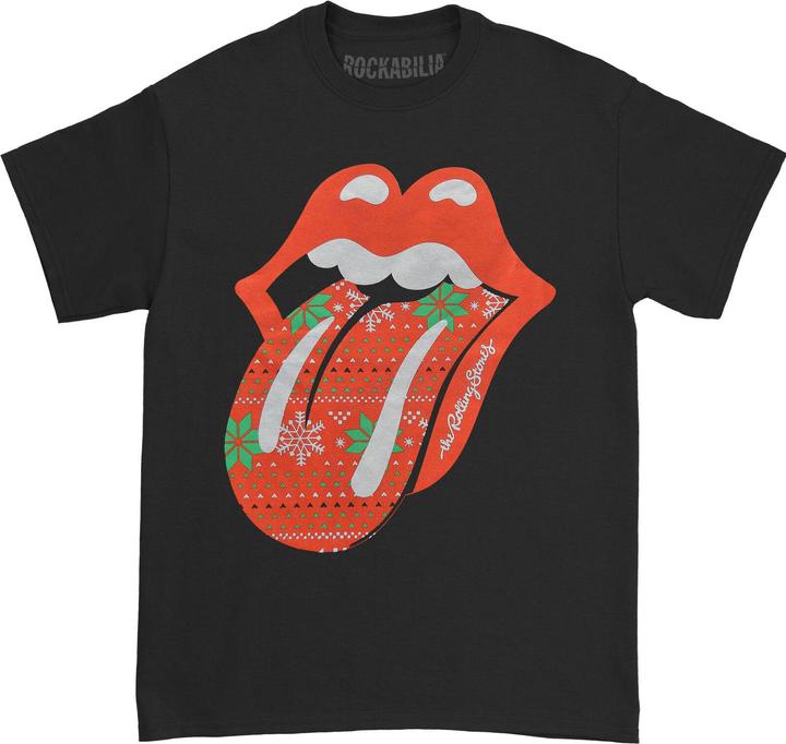 The Rolling Stones TShirt weihnachtliches Design