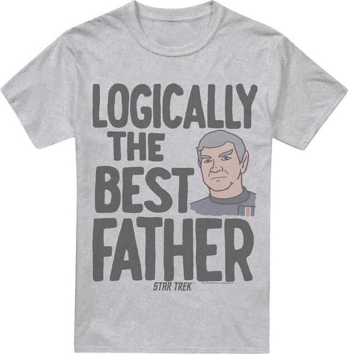 Image du produit - T-shirt LOGICALLY THE BEST FATHER - Homme (S)
