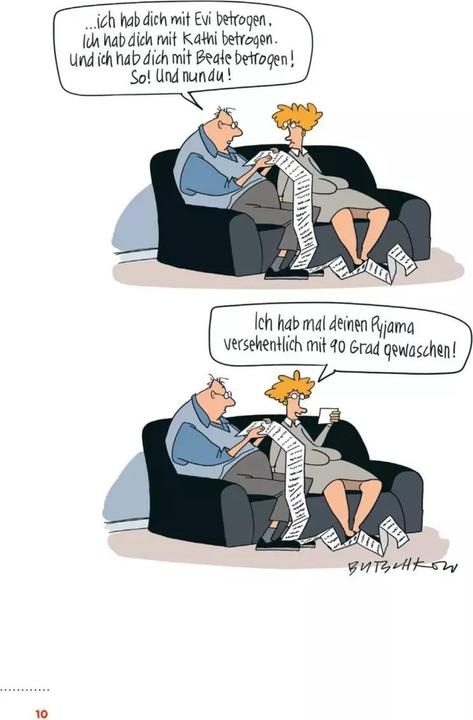 Actual product image Überleben in 25 Jahren Ehe - Humorvolle Texte und Cartoons zur Silberhochzeit (German, Peter Buchkov, 2021)