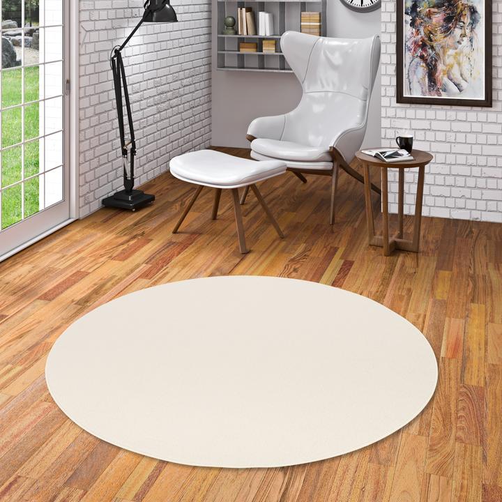 Produktbild Snapstyle Trend Velours Teppich Joy Rund (160 x 160 cm)