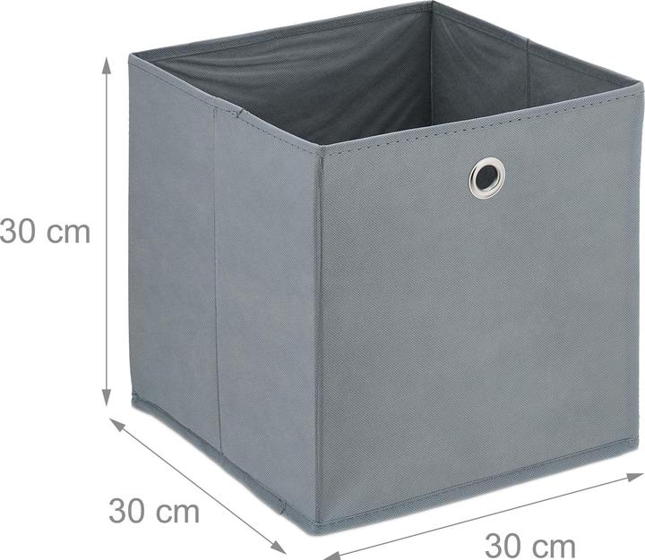 Image du produit Relaxdays Boîte de rangement (30 x 30 x 30 x 30 cm, 8.19 l)