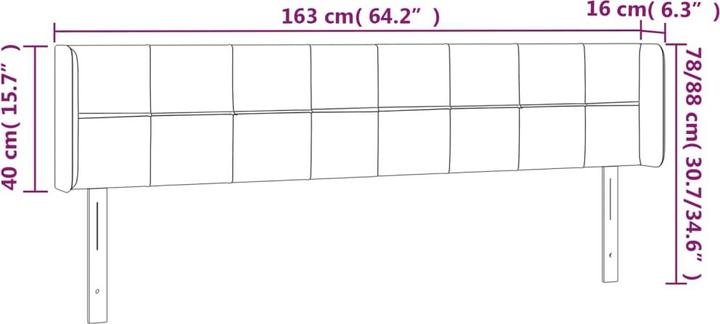 Image du produit VidaXL Benson (163 x 16 x 88 cm)