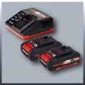 Actual product image Einhell TE-CD 18 Li Brushless, 2 x Battery (Rechargeable battery operated)