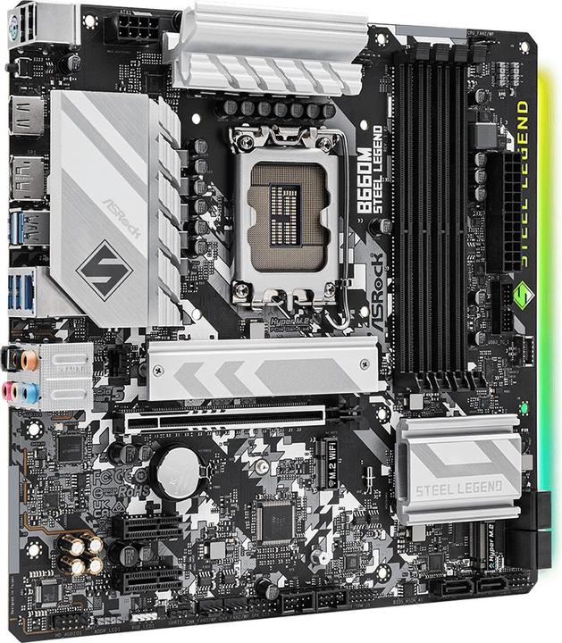 Immagine prodotto AsRock B660M Steel Legend (LGA 1700, Intel B660, mATX)