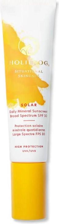 Actual product image HoliFrog SOLAR Daily Mineral Sunscreen SPF 30 60 ml (Suntan cream, SPF 30, 60 ml)