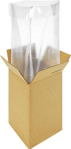 Image du produit kaiserkraft Housse d'emballage, lot de 10, l + soufflet x h 380 + 750 x 580 mm. (10 pièce(s))