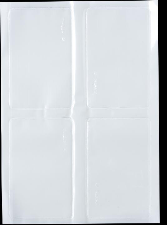 Actual product image Herma Business card pockets