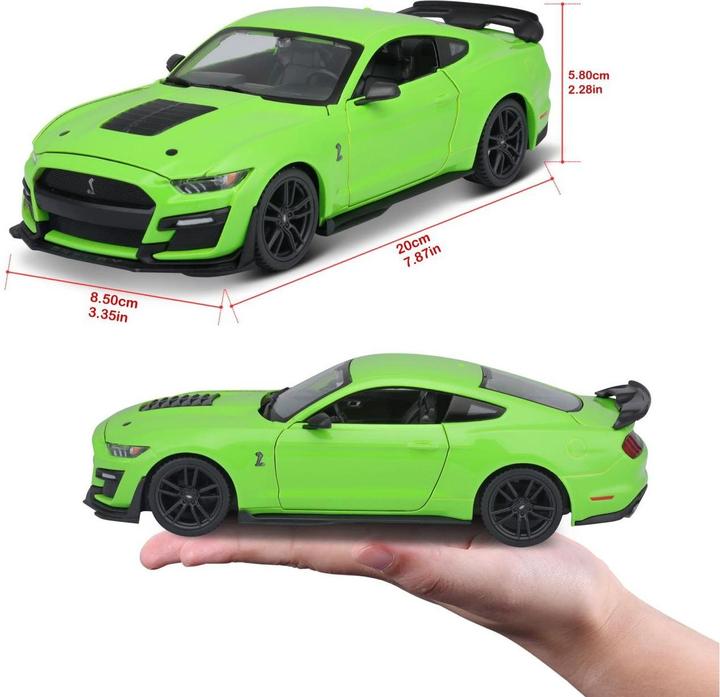Produktbild Maisto Mustang Shelby GT500 2020 1/24 green
