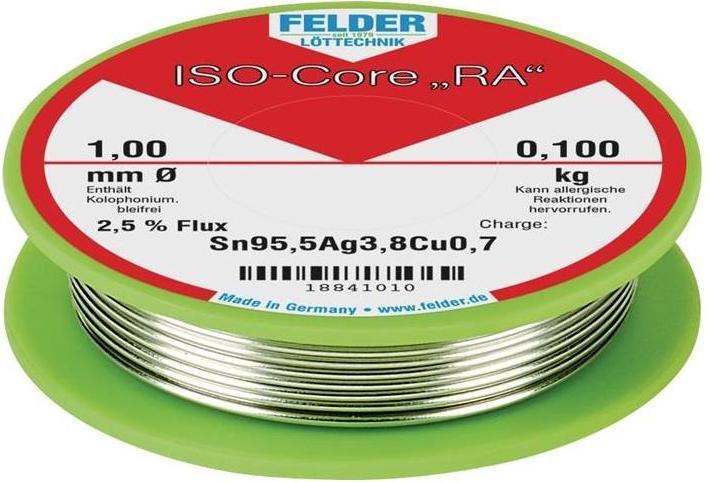 Actual product image Donau Solder Lead Free Ag3,8 Coil 100 g (Solder)
