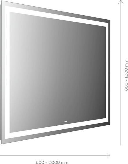 Immagine prodotto Emco MI 230 Specchio luminoso a LED, luce tagliata su tutto il perimetro, interruttore a sensore nas