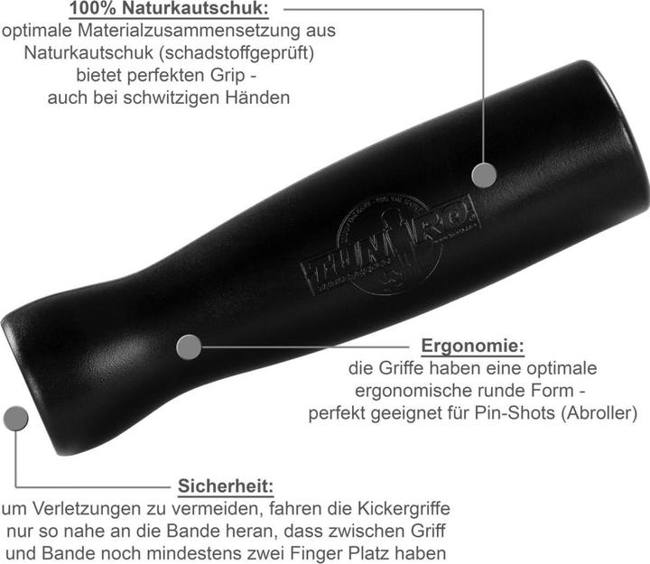 Produktbild Tuniro Kickertisch BASIC Holz Tischkicker