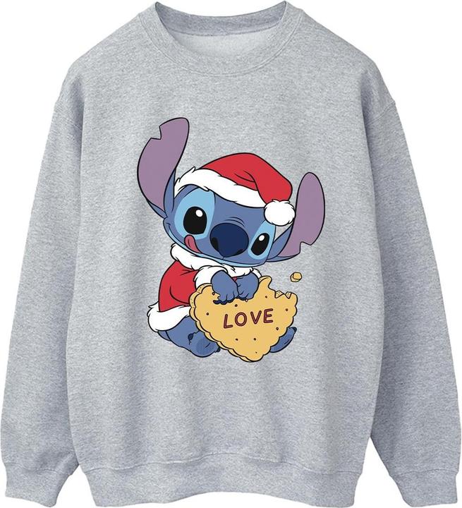 Image du produit Disney - Sweat LILO AND STITCH CHRISTMAS LOVE BISCUIT - Femme (XXL)