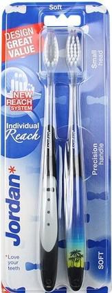 Image du produit Jordan Individual Reach Toothbrush Soft 2Pcs. (2 x)