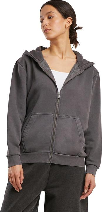 Produktbild Build Your Brand Hoodie mit durchgehendem Reissverschluss Schwere Qualität (M)