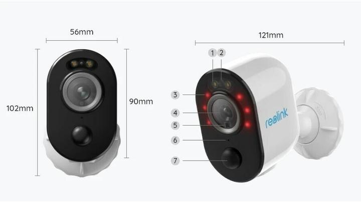Productafbeelding Reolink Argus Series B330-5MP (2560 x 1440 Pixels)