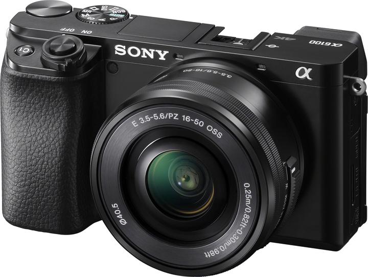 Sony Alpha 6100 (16 - 50 mm, 24.20 Mpx, APS-C / DX)