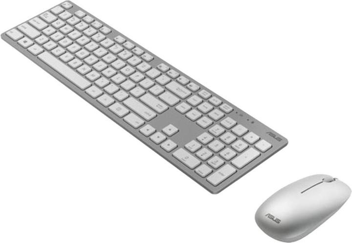 ASUS W5000 wireless Keyboard+Mouse German COPILOT Layout white (DE, Wireless)
