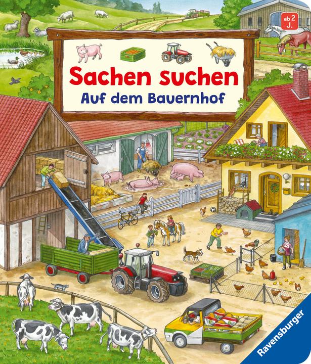 Produktbild Ravensburger Sachen suchen Auf dem Bauernhof (Deutsch, Anne Suess, Susanne Gernhäuser, 2017)