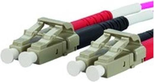 Image du produit Metz Connect 151S1JOJO10E. Longueur du câble : 1 m, Type de câble à fibre optique : OM4, Connecteur 1 : 2x LC (CAT6, 1 m)