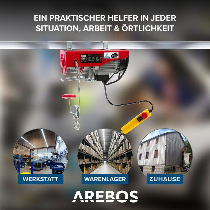 Image du produit Arebos Elektrische Seilwinde
