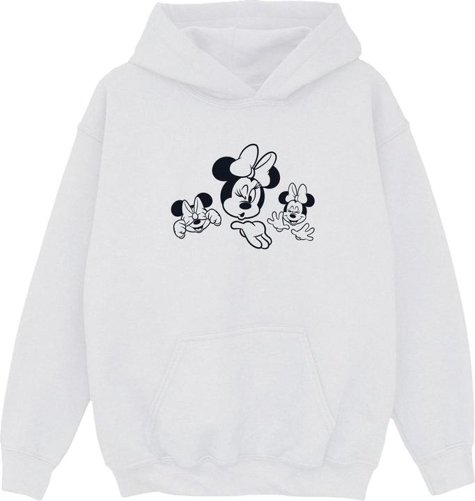 Disney Minnie Mouse Three Faces Kapuzenpullover Mädchen
