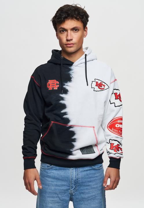 Produktbild Recovered Re:covered Fleece Hoody - INK DYE Kansas City Chiefs - XL (XL)
