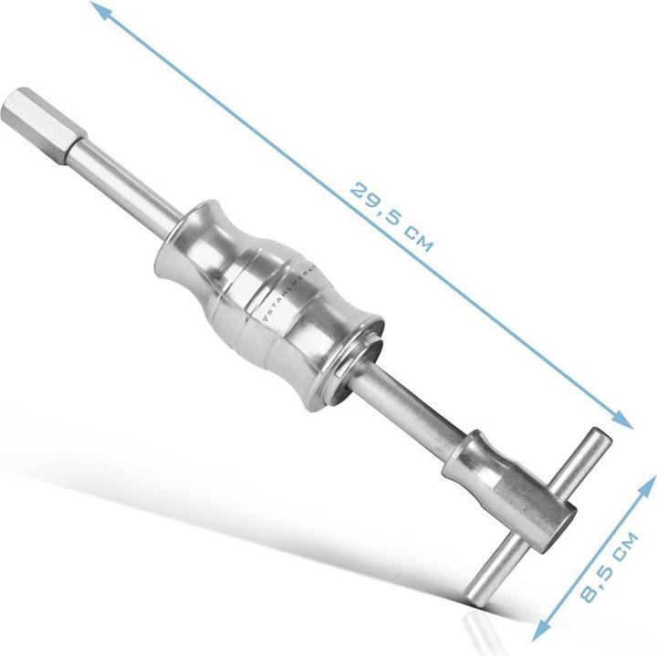 Produktbild Stahlwerk Grundloch-Innenlager-Abzieher-Satz mit Gleithammer, 3 Adaptern