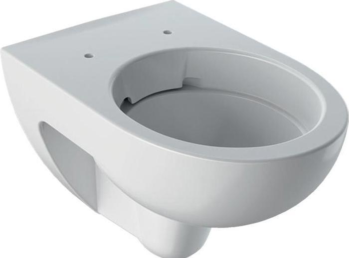 Actual product image Geberit Keramag / splrimless wall-mounted deep-well Renova Rimfree white Keratec 203050600