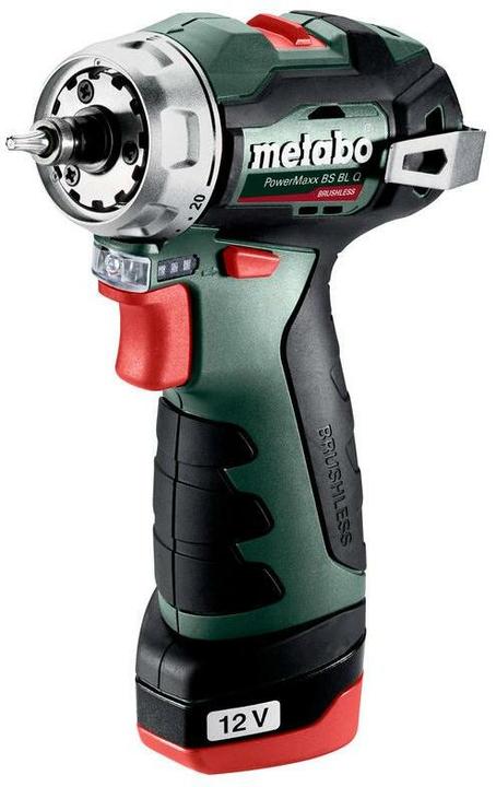 Actual product image Metabo PowerMaxx BS BL Q cordless drill driver (601749500) (Rechargeable battery operated)