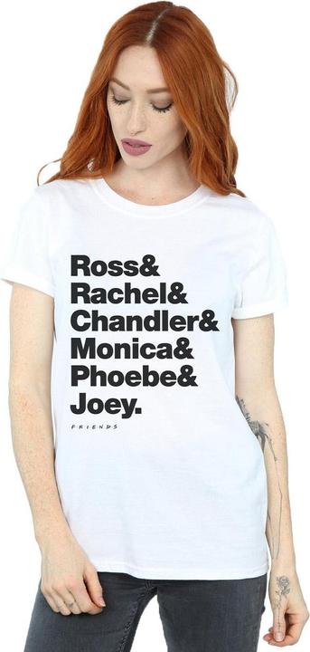 Produktbild Friends First Names Text TShirt (M)