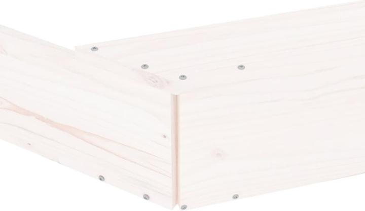 Produktbild VidaXL Sandkasten mit Sitzen Achteck Massivholz Kiefer,Material