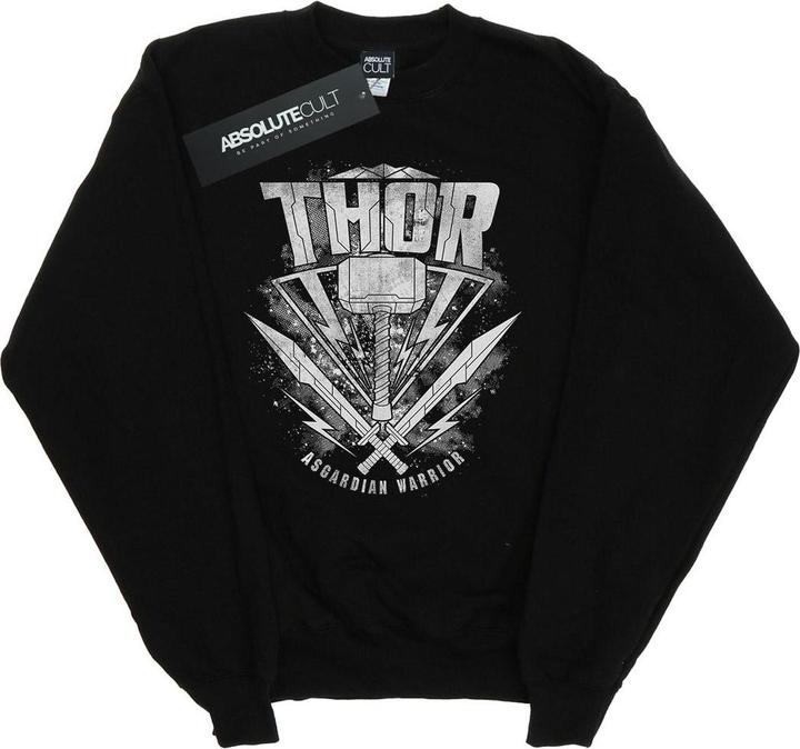 Thor Ragnarok Hammer Logo Sweatshirt Jungen