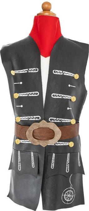 Produktbild Great Pretenders Piratenweste & Gürtel Skully 4-6 (4, 5, 6)