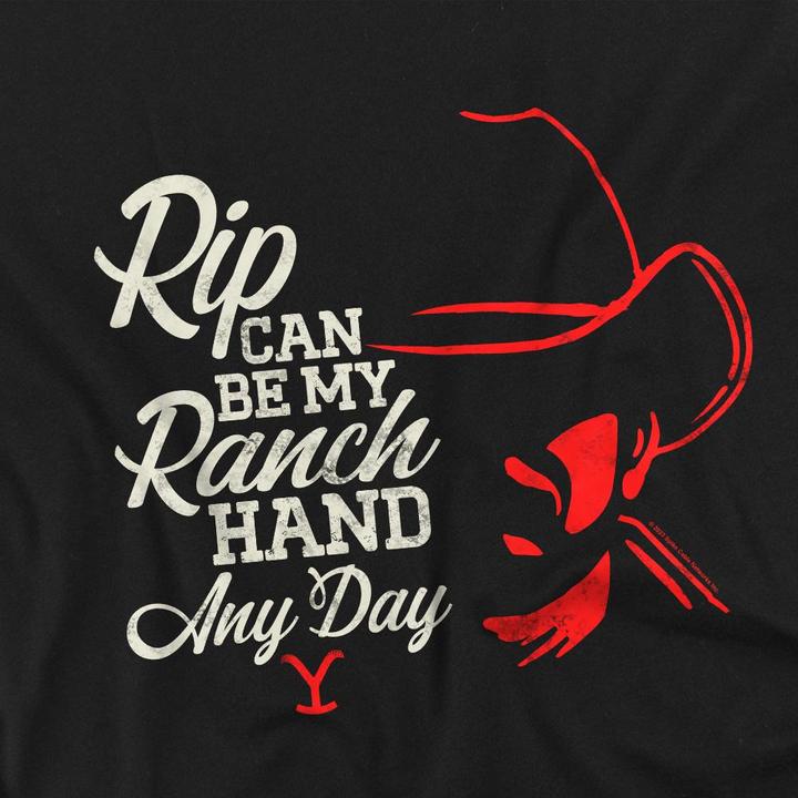 Immagine prodotto Yellowstone Rip Can Be My Ranch Hand Maglietta Uomo (4XL)