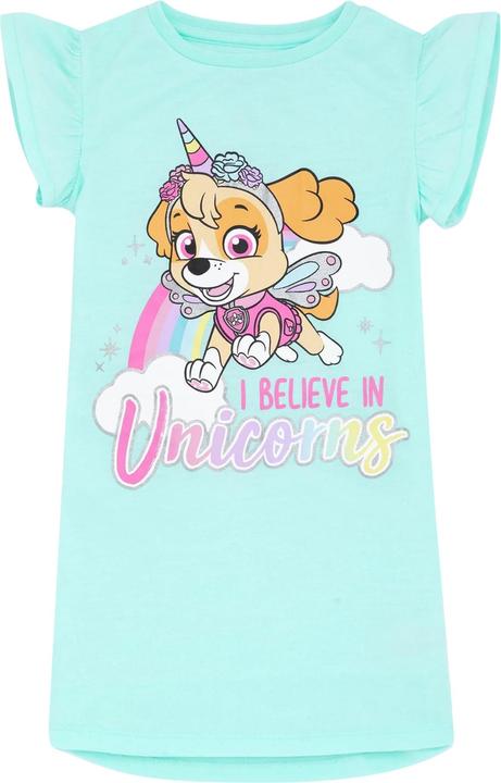 Immagine prodotto Paw Patrol Camicia da notte unicorno Skye per bambine (confezione da 2) (116)