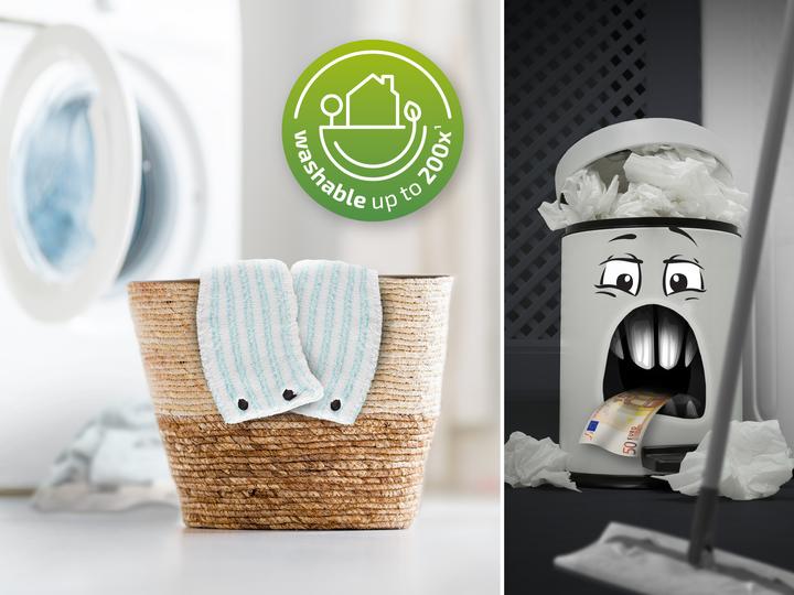 Produktbild Leifheit Wischbezug CLEAN TWIST XL/Combi XL micro duo (1 Stk.)