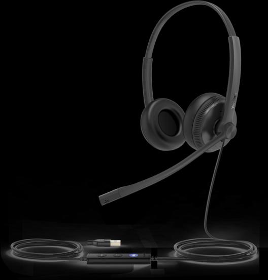 Actual product image Yealink UH34 Dual Teams (Cable, USB-A)