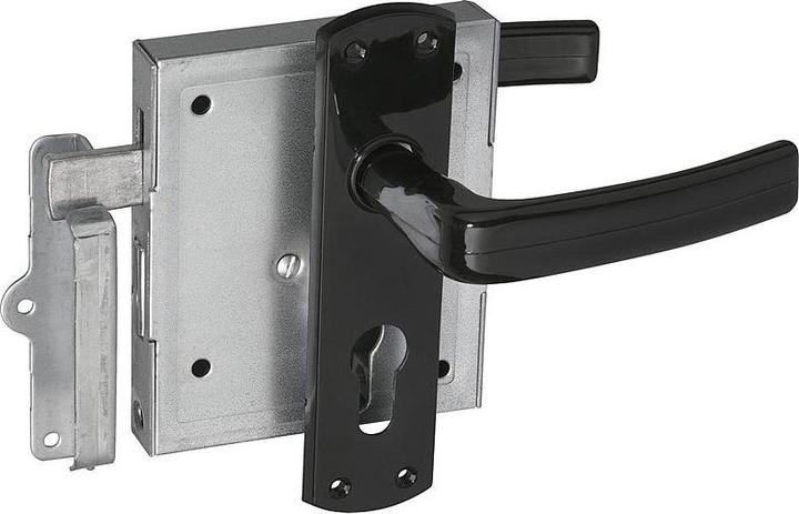 Abus Screw-on lock ASS HF PZ with lifting latch, DIN R + L
