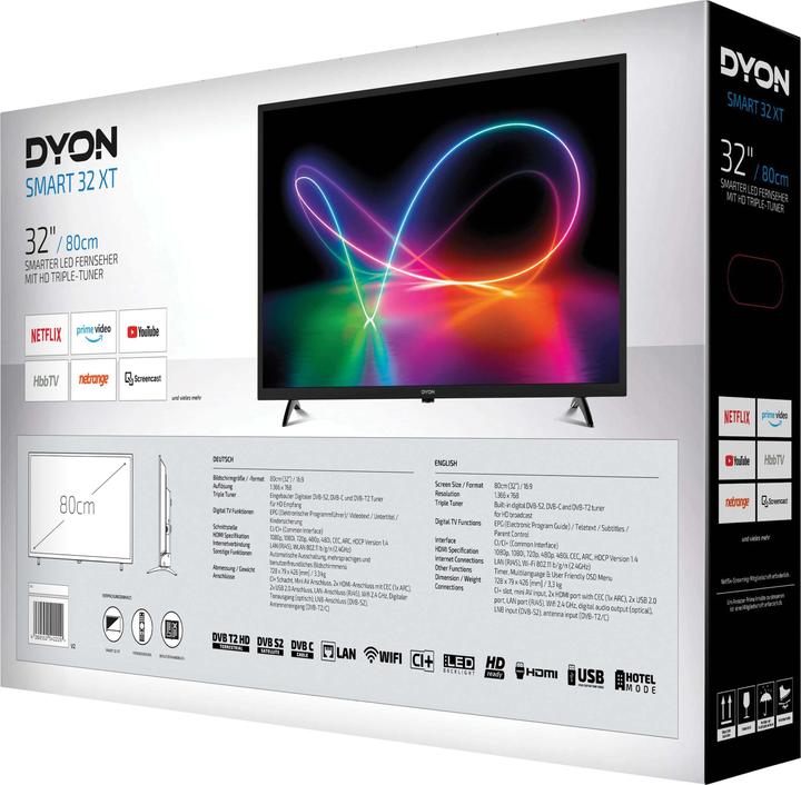 Actual product image Dyon Smart 32 XT (32", LED, HD ready)