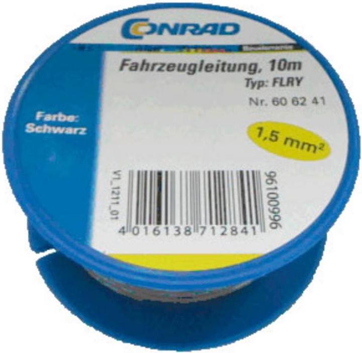 Produktbild Conrad Components Fahrzeugleitung FLRY-B 1 x 1.5 (10 m)