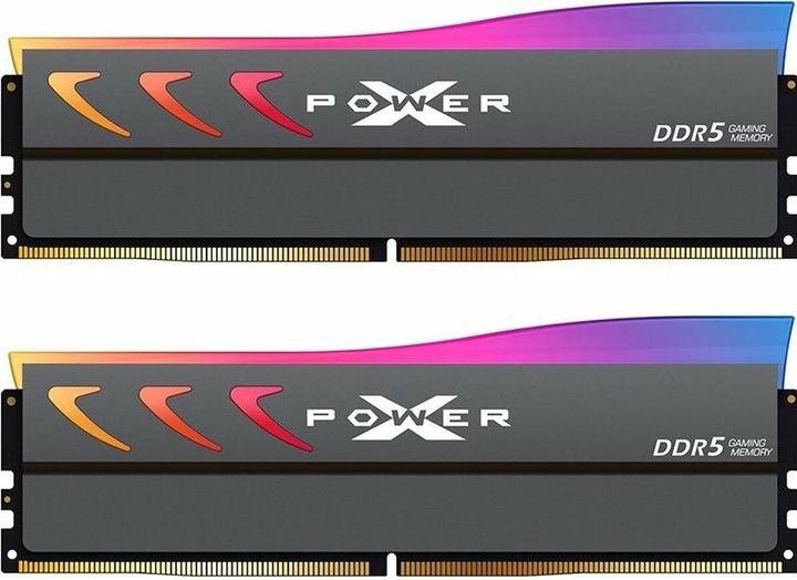Image du produit Silicon Power DDR5 XPOWER Storm RGB 64 Go (2 x 32GB, 6400 MHz, RAM DDR5, U-DIMM)