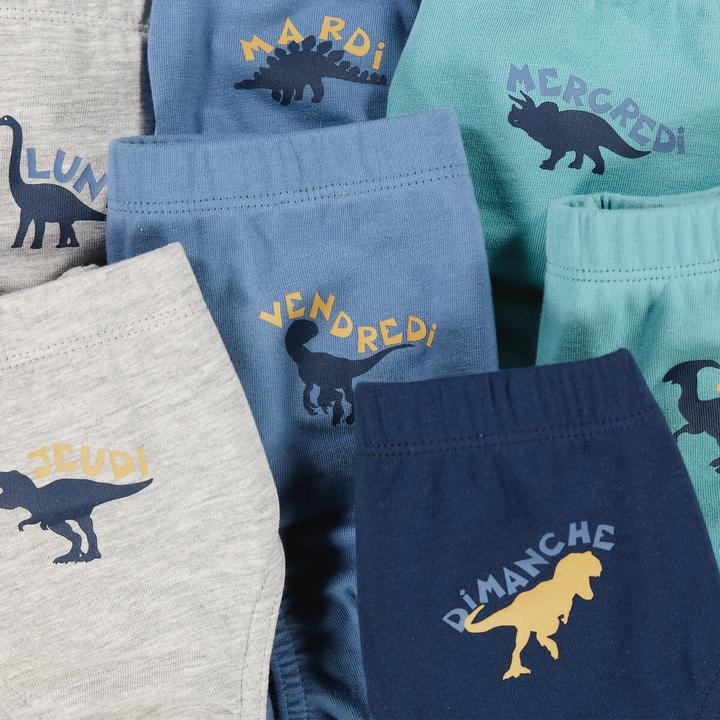Actual product image La Redoute Collections 7-pack of dinosaur briefs (152, pack of 7)